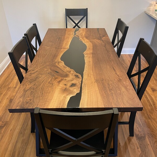 Phenomenal Black Epoxy Table with Excellent Service