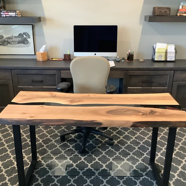 Stunning Black Resin Writer Desk Creation